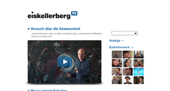 Desktop Screenshot of eiskellerberg.tv